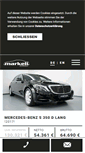 Mobile Screenshot of markeli-automobile.de